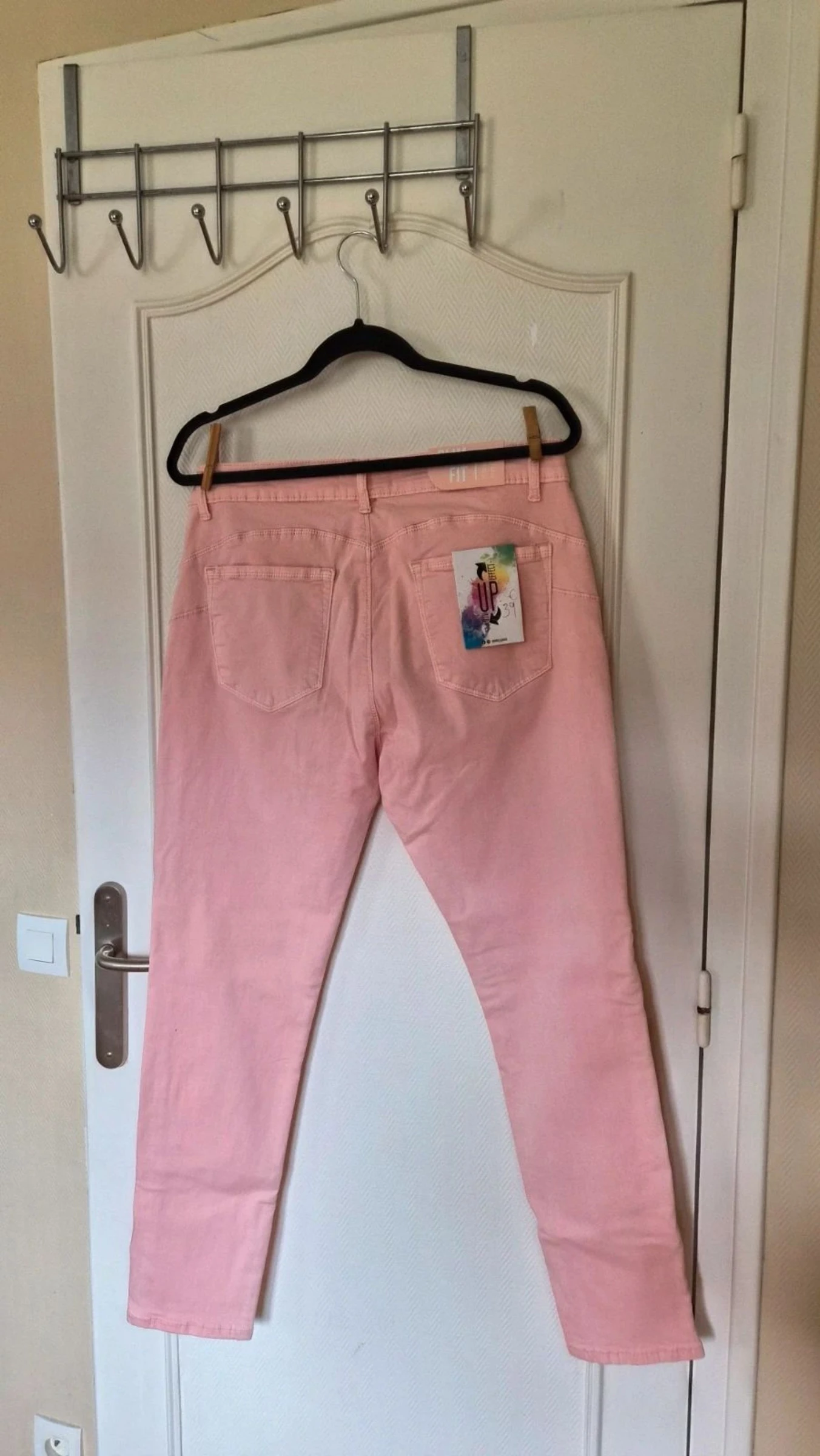 Calça feminina de verão ANA & LUCY nova tamanho 44, 98% algodão – photo 2